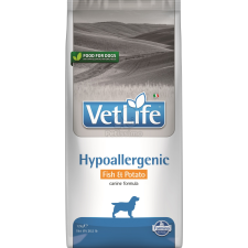  Vet Life Dog Hypoallergenic Fish & Potato 12 kg kutyaeledel