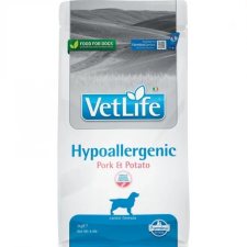  Vet Life Dog Hypoallergenic Pork &amp; Potato 2kg kutyaeledel