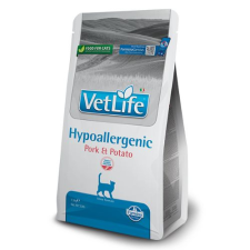 Vet Life Natural Diet Cat Hypoallergenic Pork&Potato – 1,5 kg macskaeledel