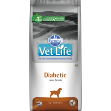 VET LIFE Natural Diet Dog Diabetic 12kg vitamin, táplálékkiegészítő kutyáknak