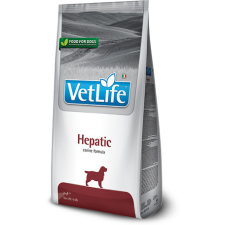  Vet Life Natural Diet Dog Hepatic 2 kg kutyaeledel
