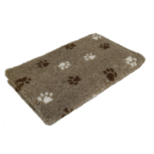  Vetbed Csúszásmentes, Ízületkímélő Kutyafekhely Barna, 2 féle tappancs mintával – 75×100 cm szállítóbox, fekhely kutyáknak