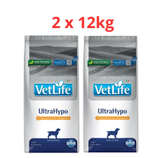 VetLife Vet Life Dog UltraHypo 2x12kg kutyaeledel