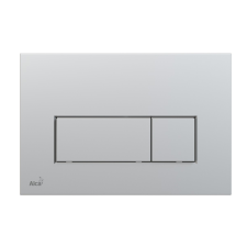  Vezérlőgomb Alca műanyagból króm kivitelben matt felülettel M572 szaniter