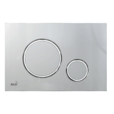  Vezérlőgomb Alca műanyagból króm kivitelben matt felülettel M772 szaniter