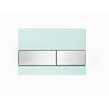  Vezérlőgomb Tece Square üveg zöld színben 9.240.804 szaniter