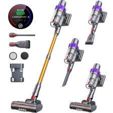  Vezeték nélküli porszívó, HEPA szűrő, könnyű kialakítás, VC80 porszívó