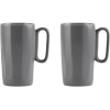 VIALLI DESIGN , kerámia, 330 ml, 2 darab, szürke _ FUORI 30077
