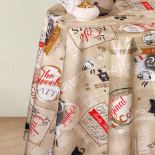  Viaszos vászon méterben 140cm széles italiano coffe barna lakástextília