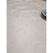  Viaszosvászon asztalterítő, pink leveles (9508), 140cm széles lakástextília