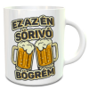 Vicces ajándék - Sörivó bögre