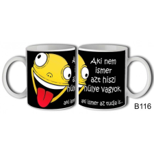  Vicces bögre, Aki nem ismer, azt hiszi, hülye vagyok ajándéktárgy