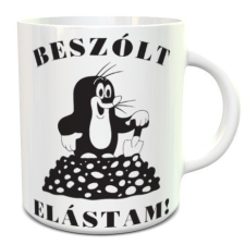 Vicces bögre - Beszólt elástam kisvakond bögre bögrék, csészék