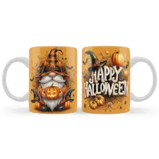  Vicces bögre, Halloween, Sárga manó tökkel ajándéktárgy