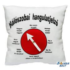 Vicces díszpárna, Hálószobai hangulatjelző ajándéktárgy
