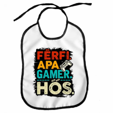  Vicces előke, férfi, apa, gamer, hős ajándéktárgy