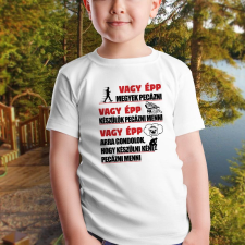  Vicces horgász gyerek póló - Pecások napjai gyerek póló