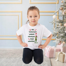  Vicces karácsonyi gyerek póló - A véleményem az ajándékom