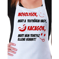 Vicces kötény testvérnek - Nem tehetsz ellene lakástextília