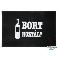  Vicces lábtörlő, Bort hoztál? lakástextília