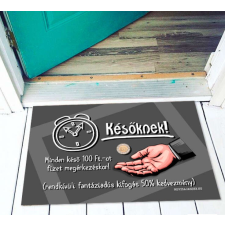 Vicces lábtörlő - Későknek vicces ajándék