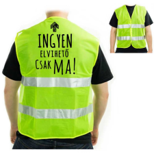  Vicces láthatósági mellény, Ingyen elvihető csak ma ajándéktárgy