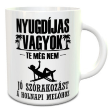 Vicces nyugdíjas bögre - Jó szórakozást bögrék, csészék