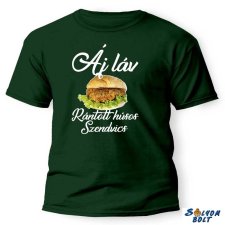  Vicces póló több színben, Áj láv rántott húsos szendvics ajándéktárgy