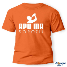  Vicces póló több színben, Apu ma sörözik ajándéktárgy