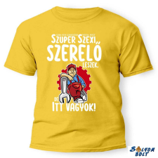  Vicces póló több színben, Szuper szerelő ajándéktárgy