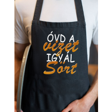  Vicces sörös kötény - Óvd a vizet igyál sört lakástextília