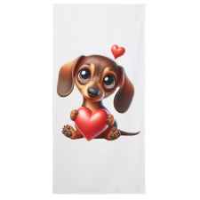  Vicces strandtörölköző, Tacskó lakástextília