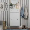  Vicco Aron fehér cipőtároló 60×115 cm – kompakt előszobabútor