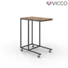  Vicco Fyrk kisasztal, dohányzóasztal kerekekkel