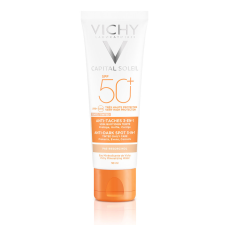 Vichy Capital Soleil Színezett 3in1 napvédő krém barna foltok ellen SPF50+ (50ml) naptej, napolaj