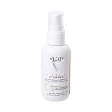 Vichy Capital Soleil UV-Age Daily színezett SPF50+Light - 40 ml naptej, napolaj