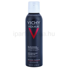 Vichy Homme Anti-Irritation borotválkozási gél érzékeny és irritált bőrre borotvahab, borotvaszappan