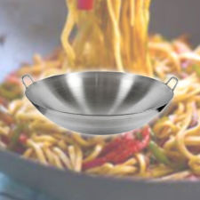 Victor rozsdamentes acél wok 34 cm VKL34 edény