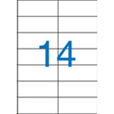 VICTORIA 105x42.4 mm univerzális etikett, 1400 darab (LCV11372) (LCV11372) etikett