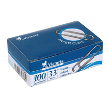 VICTORIA 33 mm Gemkapocs (100 db / csomag) (100433) gemkapocs, tűzőkapocs