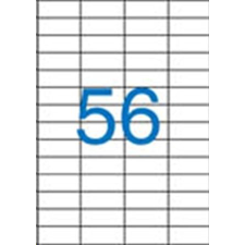 VICTORIA 52.5x21.2 mm univerzális etikett, 5600 darab (LCV11384) etikett