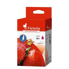 VICTORIA CLI-551 Tintapatron Pixma iP7250, MG5450 ,MG6350 nyomtatókhoz, VICTORIA, magenta, 11ml nyomtatópatron & toner