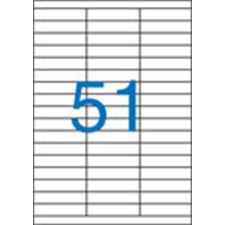VICTORIA etikett, 70x16,9 mm, 5100 etikett/csomag etikett