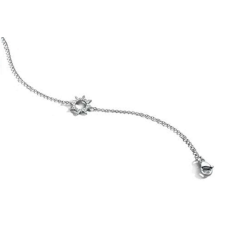 VICTORIA Ezüst színű fehér köves nap karkötő karkötő