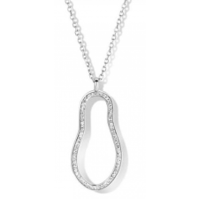  Victoria Fehér köves ezüst színű nyaklánc nyaklánc