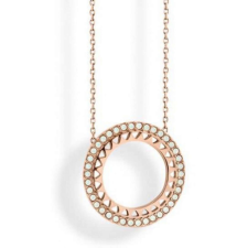 VICTORIA Fehér köves rose gold színű nyaklánc nyaklánc