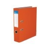 VICTORIA Iratrendezõ, 75 mm, A4, PP/karton, élvédõ sínnel, VICTORIA, Basic, narancs