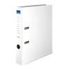 VICTORIA Iratrendező, 50 mm, A4, PP/karton, élvédő sínnel, VICTORIA, "Basic", fehér