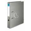 VICTORIA Iratrendező, 50 mm, A4, PP/karton, élvédő sínnel, VICTORIA, "Basic", szürke