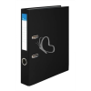 VICTORIA Iratrendező, 50 mm, A4, PP/karton, VICTORIA, "Basic", fekete
